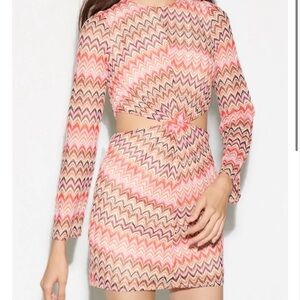 Sexy Long Sleeve Mini Dress